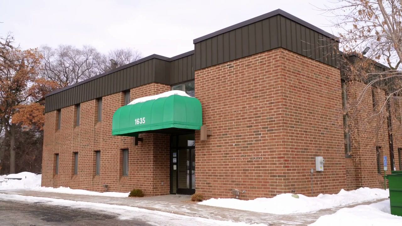 The Overstad Chiropractic building on Coon Rapids Boulevard